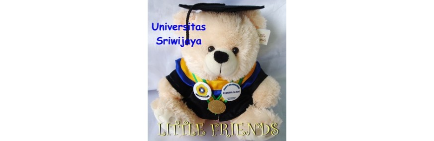 Boneka Wisuda Universitas Sriwijaya
